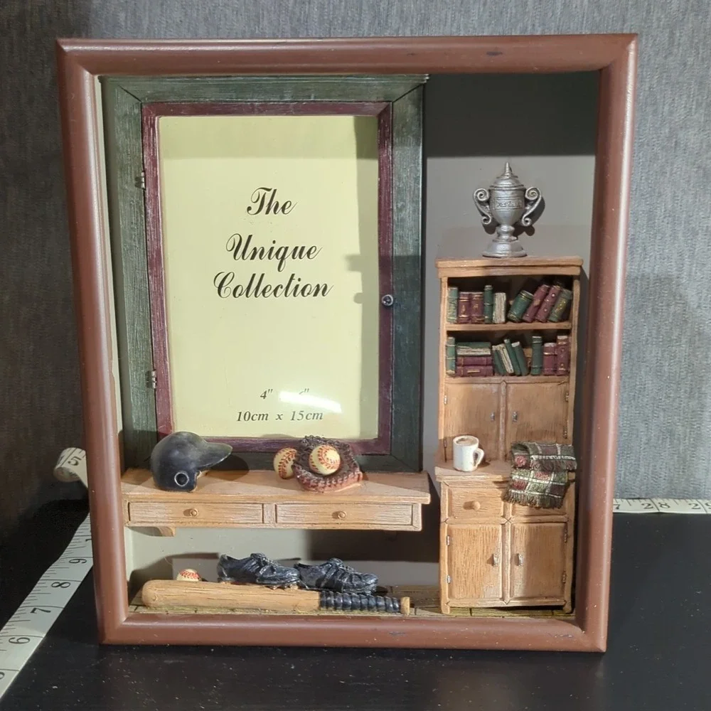 The Unique Collection 4x6 Sport S Decorative Picture Frame Office Man Cave